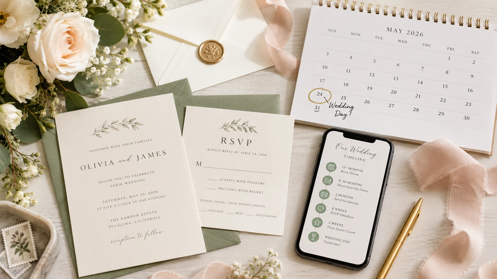 When to Send Wedding Invitations: The Complete Timeline for Weddings