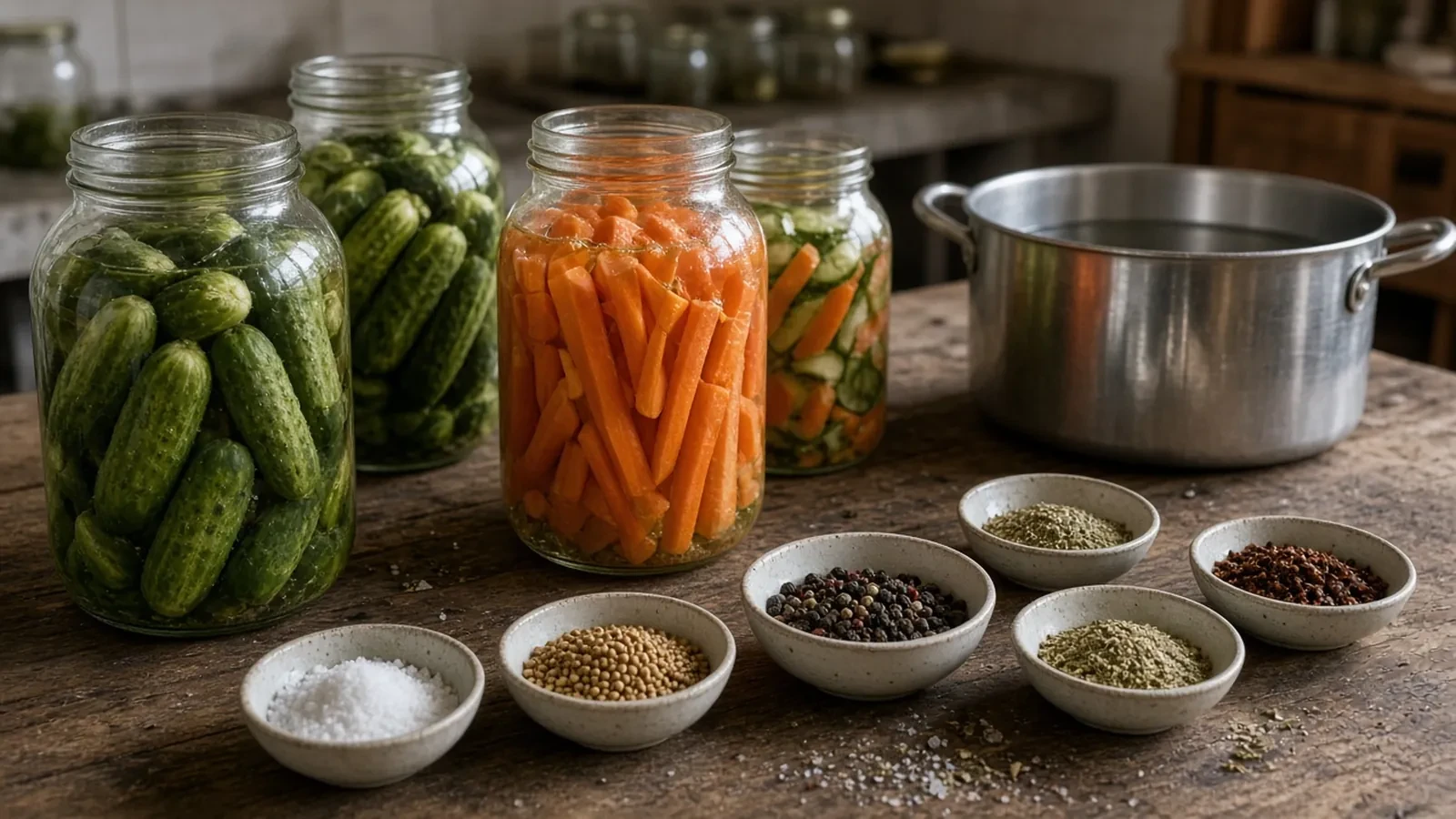 Pickling Workshop RSVP Website: Jar Counts, a Burner Cap, and a Brine Line