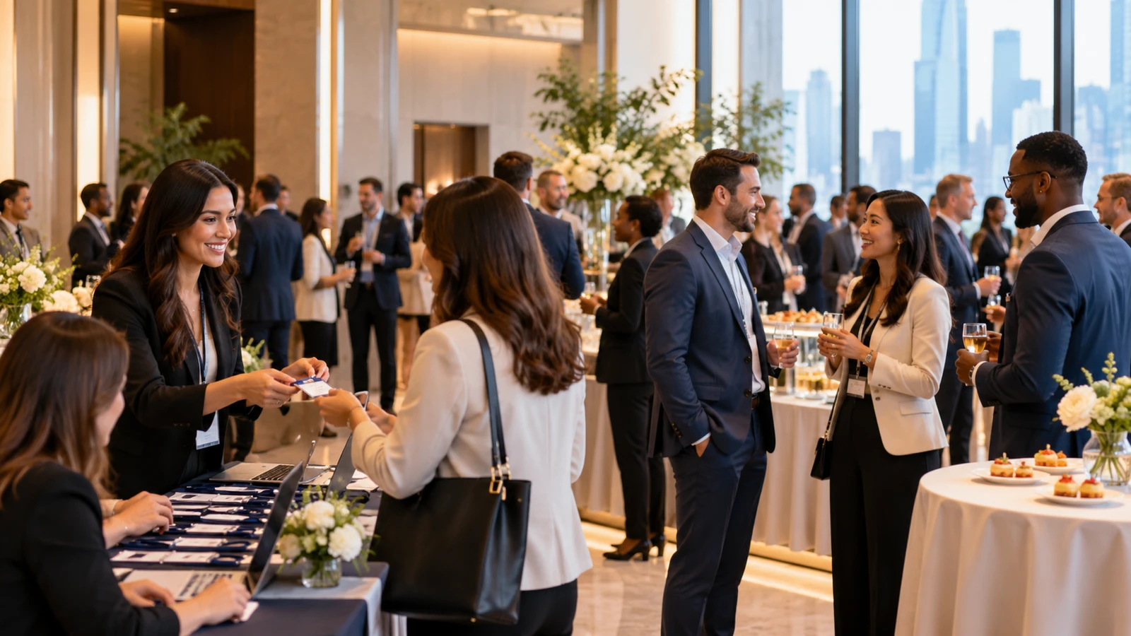 Corporate Event RSVP Website for Work Functions