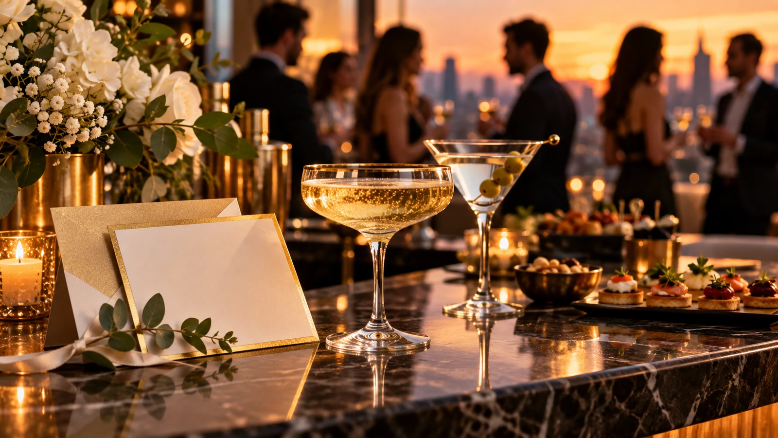 Cocktail Party Invitation Wording: 40+ Elegant & Casual RSVP Examples