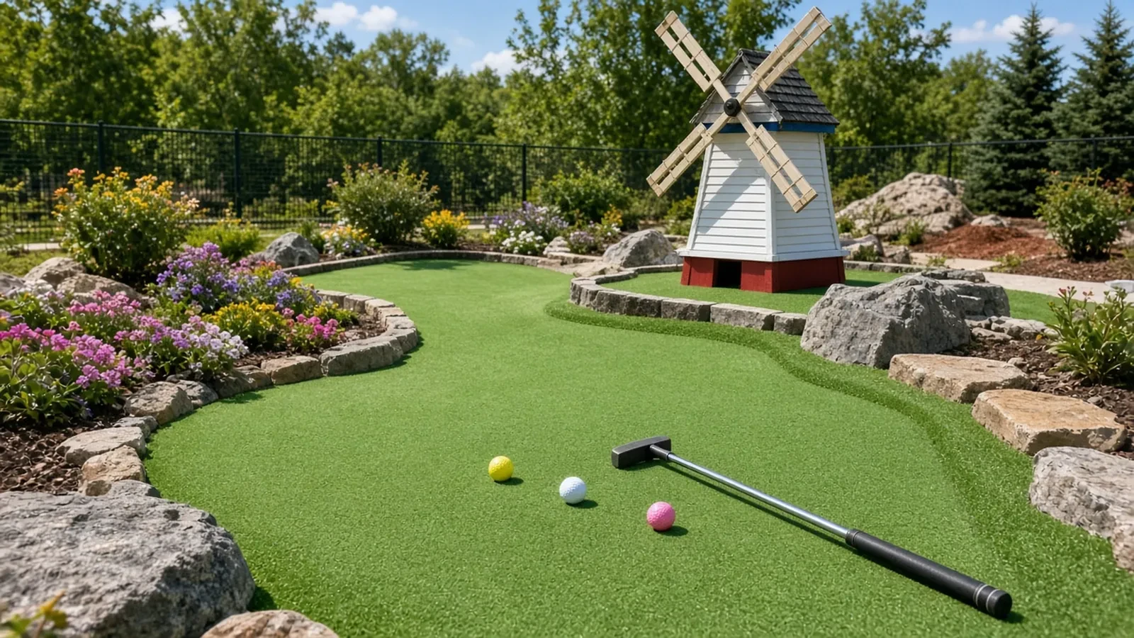 Mini Golf Party RSVP Website: Tee Groups, Club Sizes, and a Locked Start