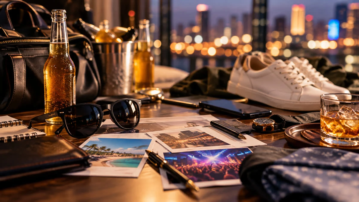 Bachelor Party RSVP Website: Headcounts, Rooms, and Activity Picks