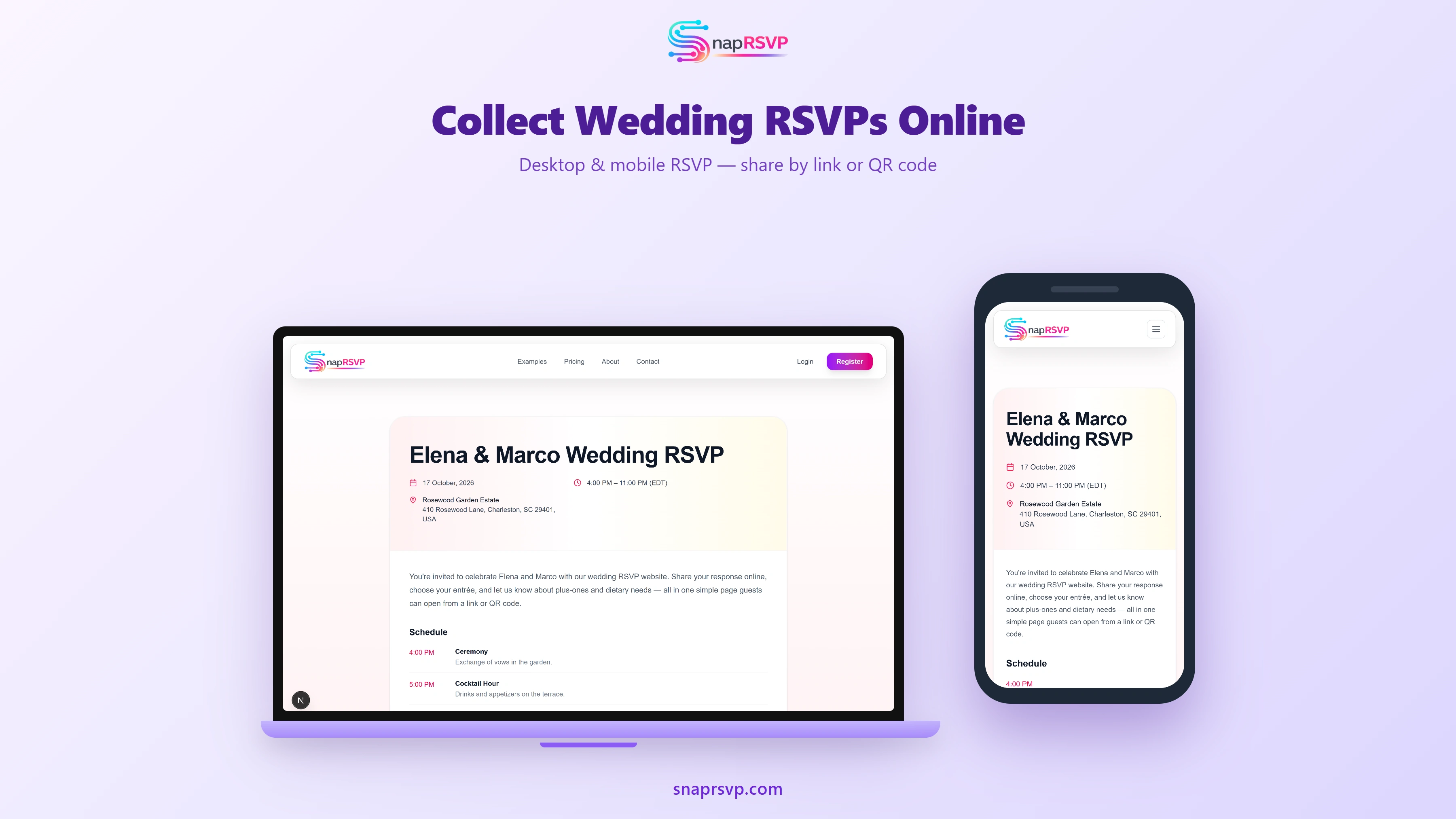 How to Collect Wedding RSVPs Online