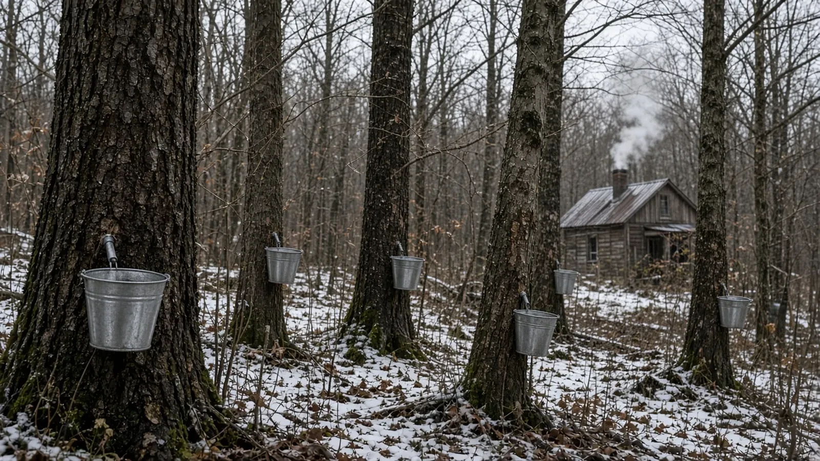 Maple Sugaring Outing RSVP Website: Tap Counts, a Sugarhouse Cap, and a Boil Line