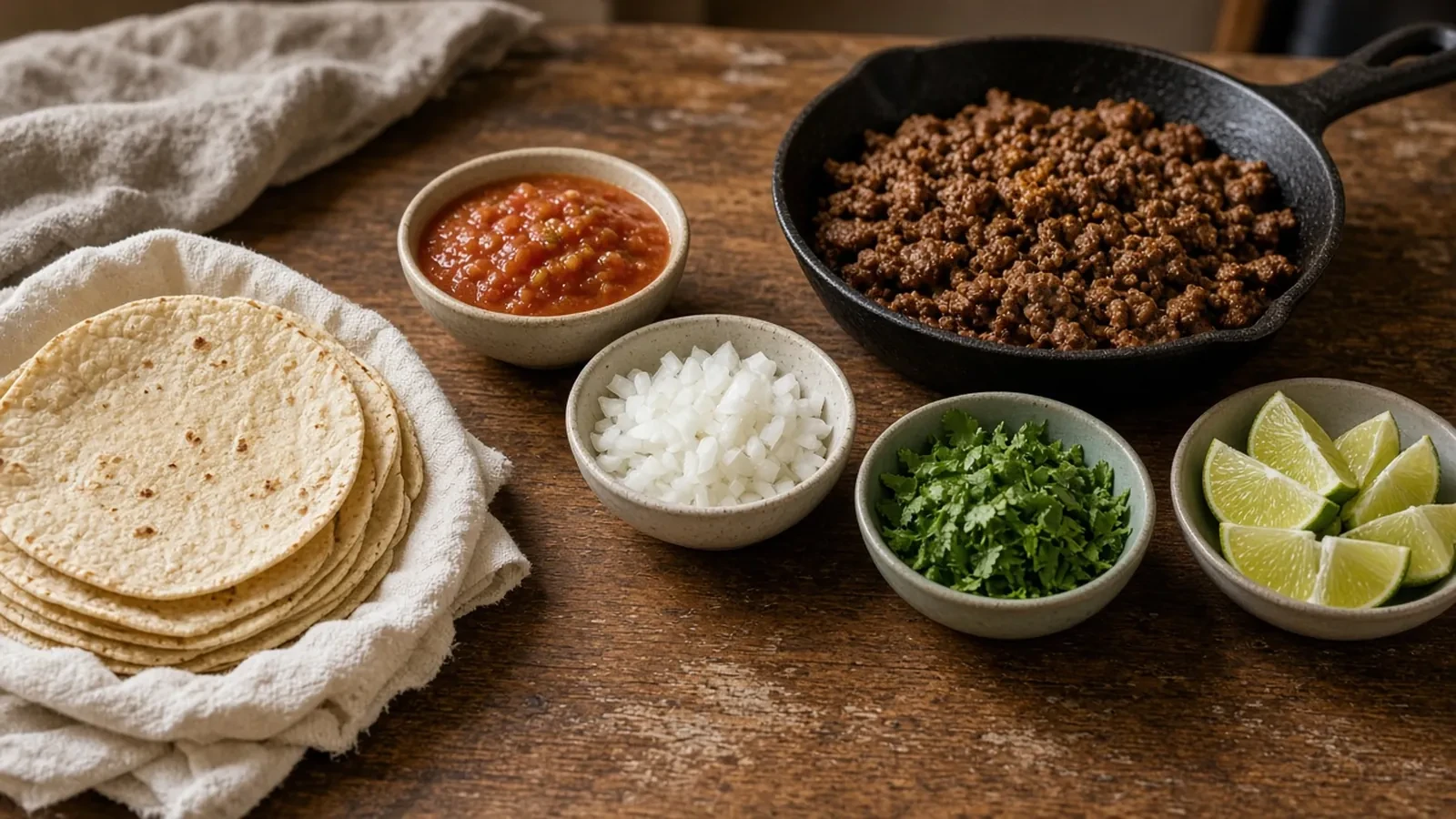 Taco Night RSVP Website: Shell Counts, a Filling Order, and a Table Cap
