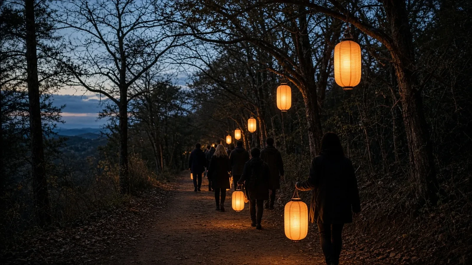 Lantern Walk RSVP Website: Lantern Counts, a Trail Cap, and a Weather Hold
