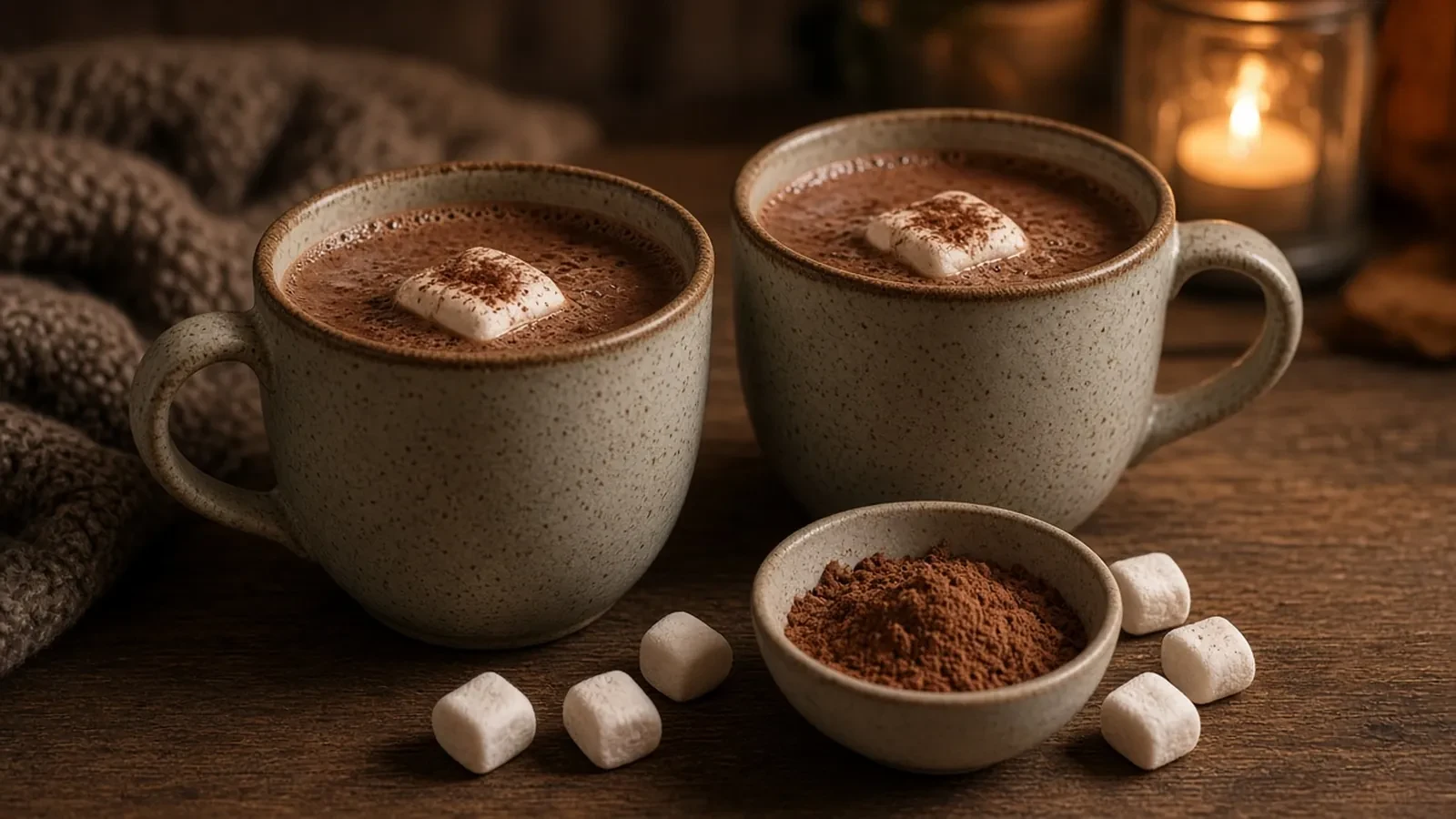 Hot Chocolate Party RSVP Website: Cocoa Counts, a Mug Cap, and a Pour Line