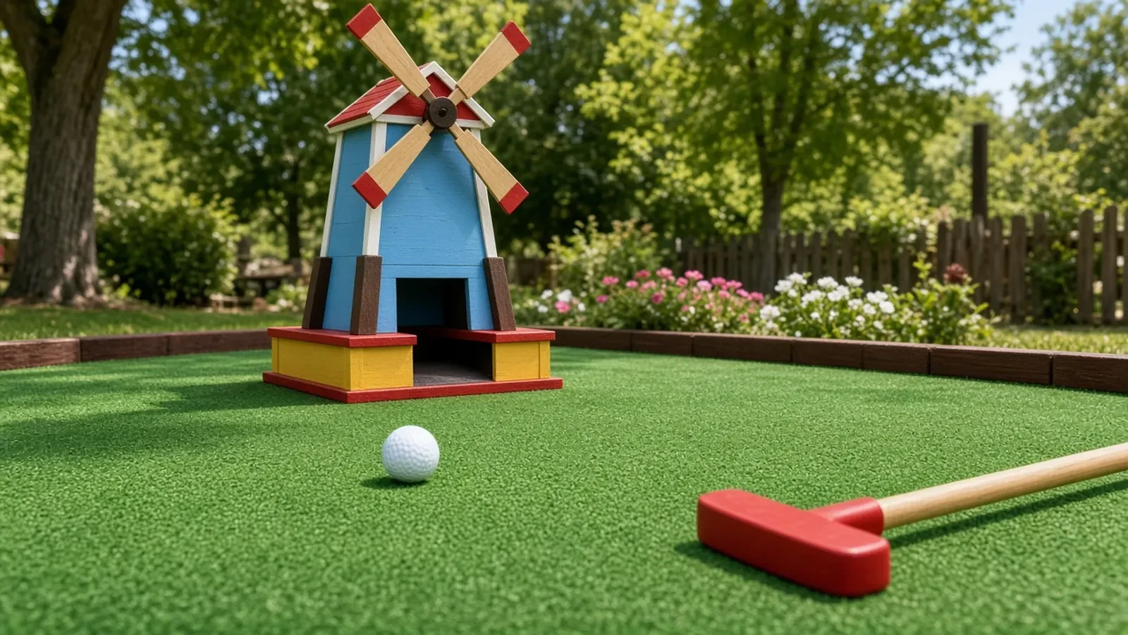 Miniature Golf Outing RSVP Website: Ball Counts, a Course Cap, and a Hole Line