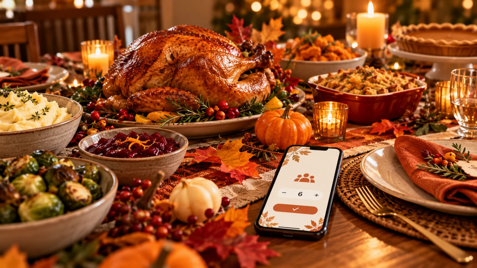 Thanksgiving Dinner RSVP: How to Get a Headcount Before You Buy the Turkey