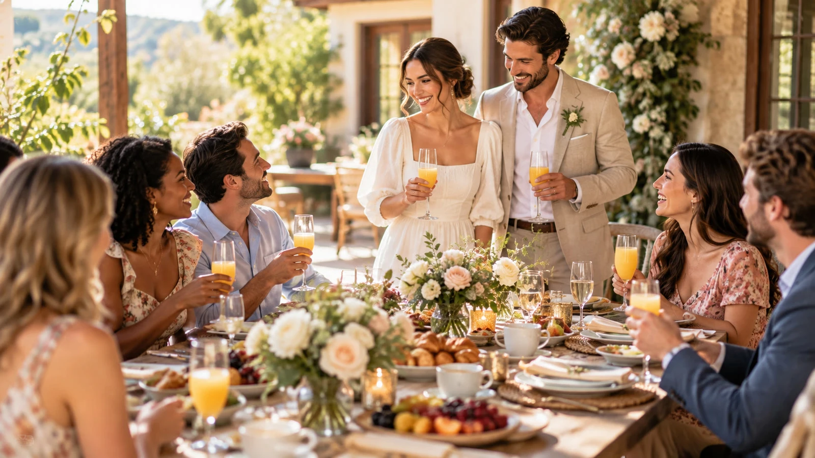 Rehearsal Brunch RSVP Online for Wedding Weekend