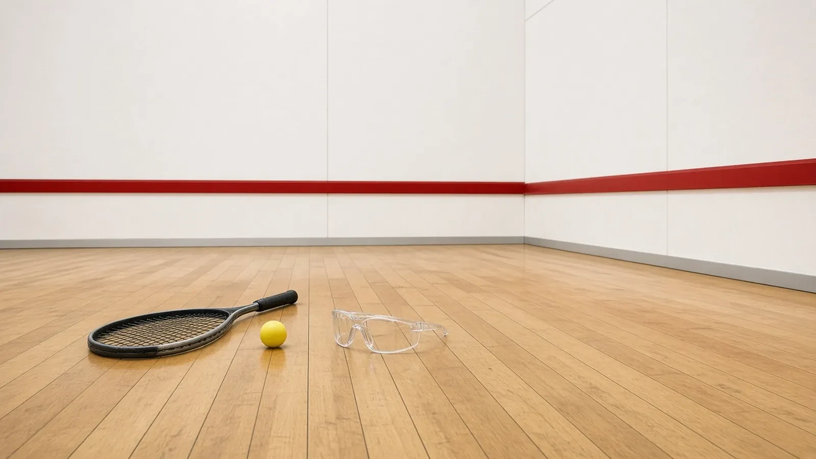 Squash Outing RSVP Website: Eyewear Counts, a Court Cap, and a Game Line