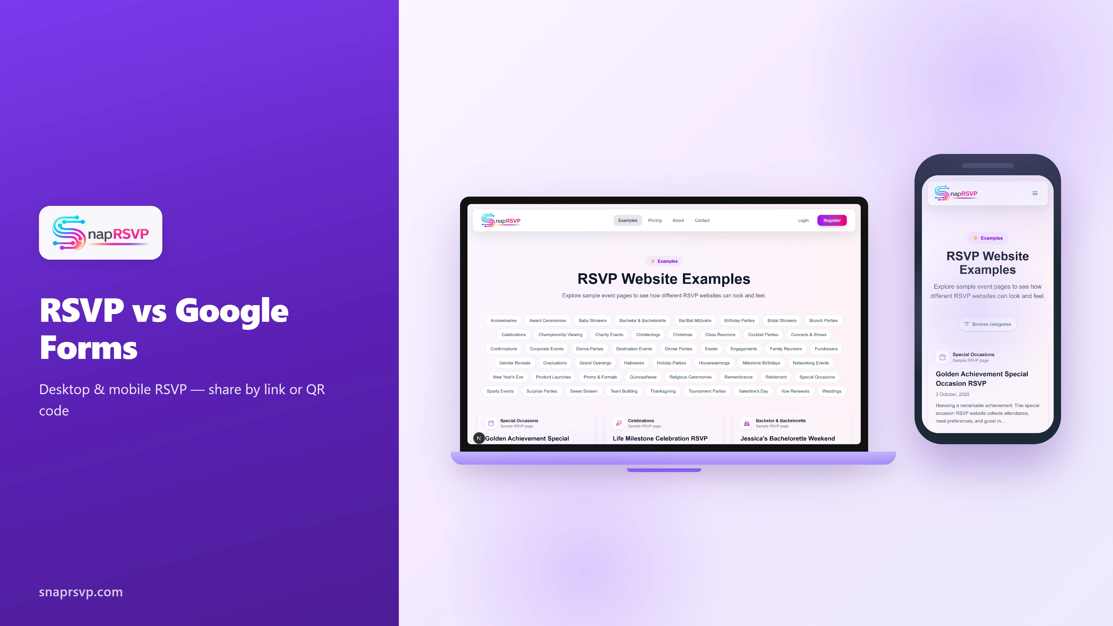 RSVP Website vs Google Forms: What Hosts Should Use