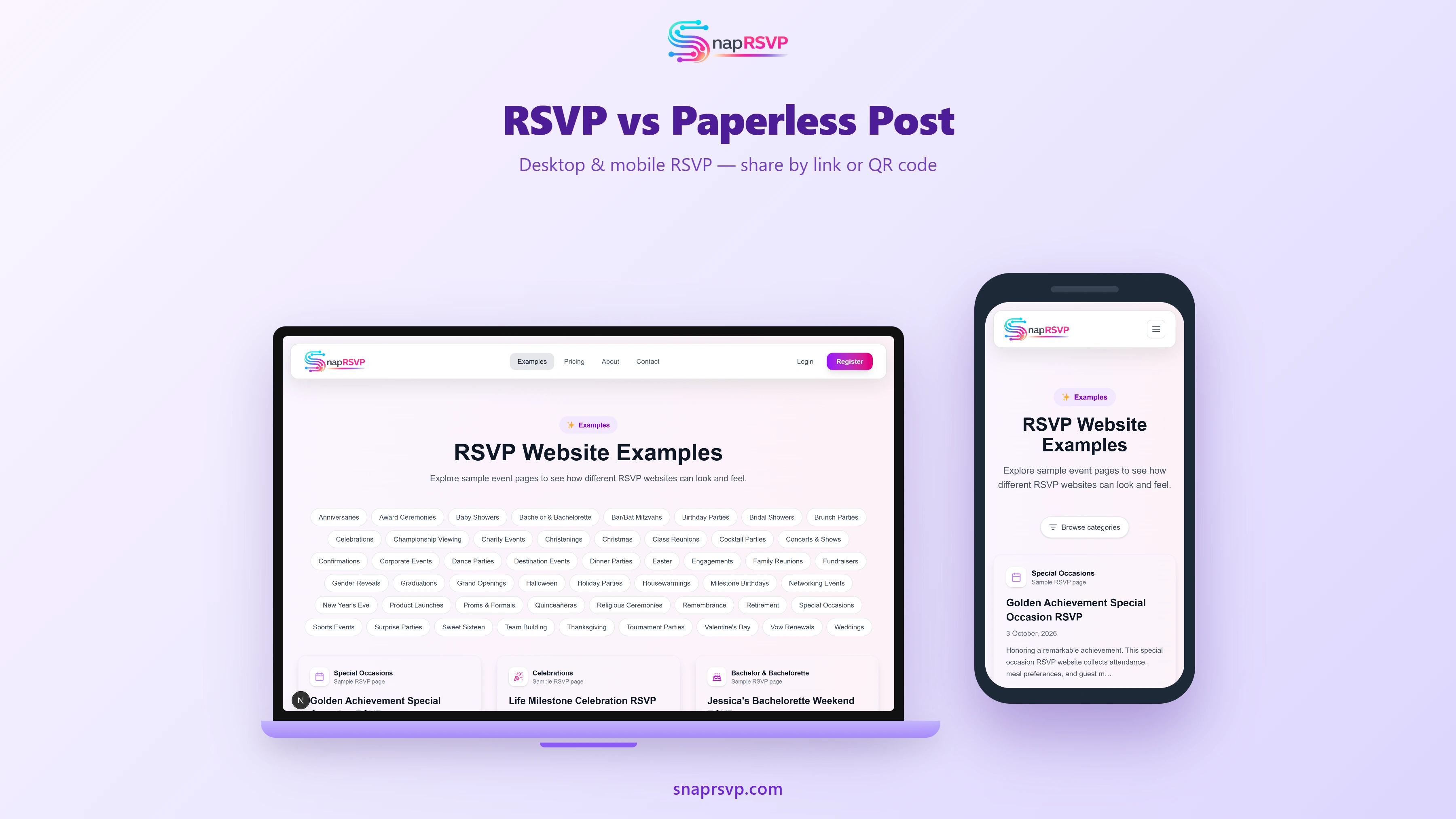 RSVP Website vs Paperless Post: Comparison for US Hosts