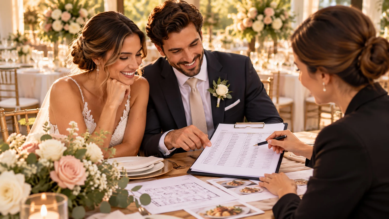Export Wedding Guest List for Your Caterer & Venue
