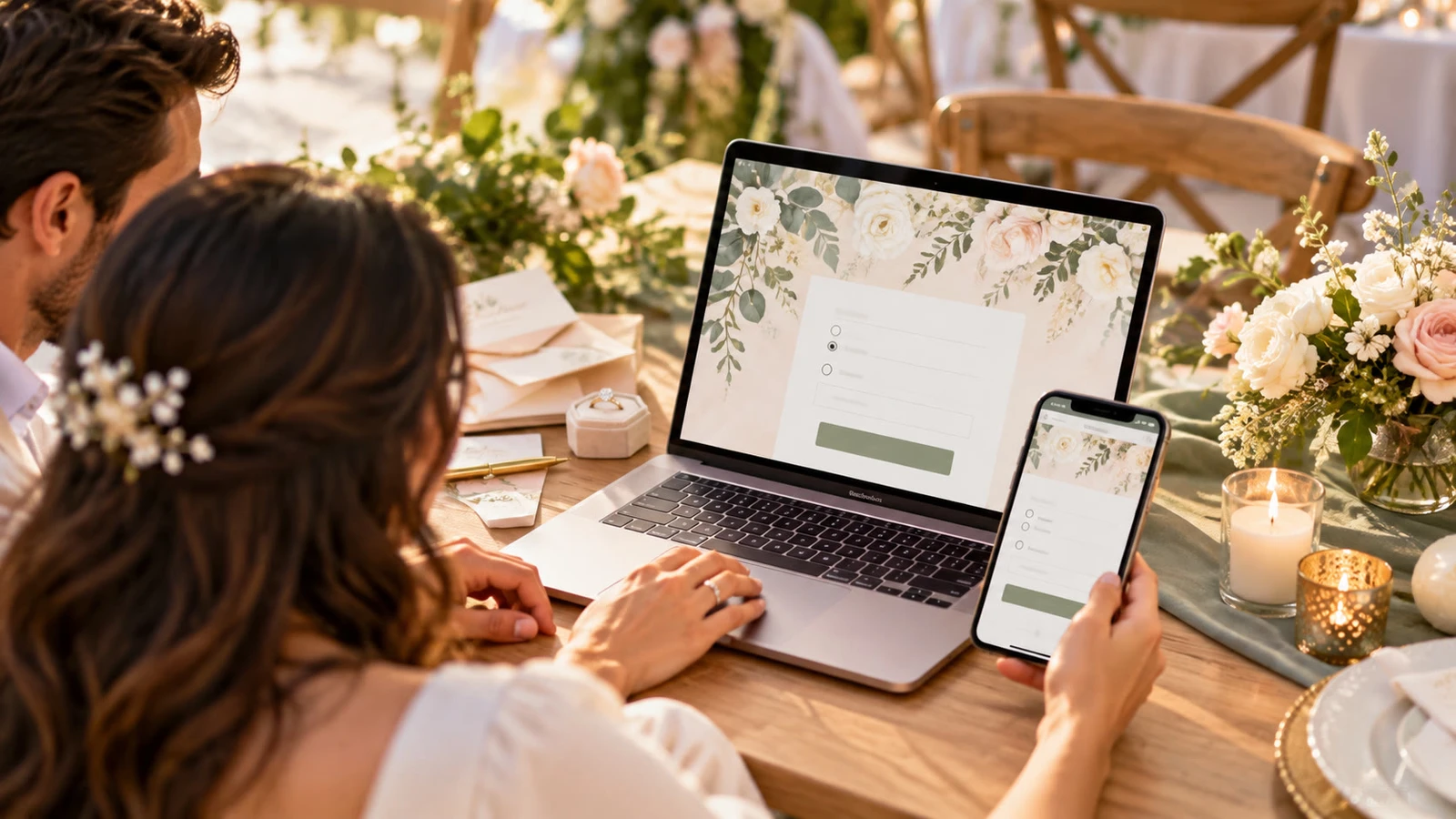 Wedding RSVP Form Wording Examples for Your Website