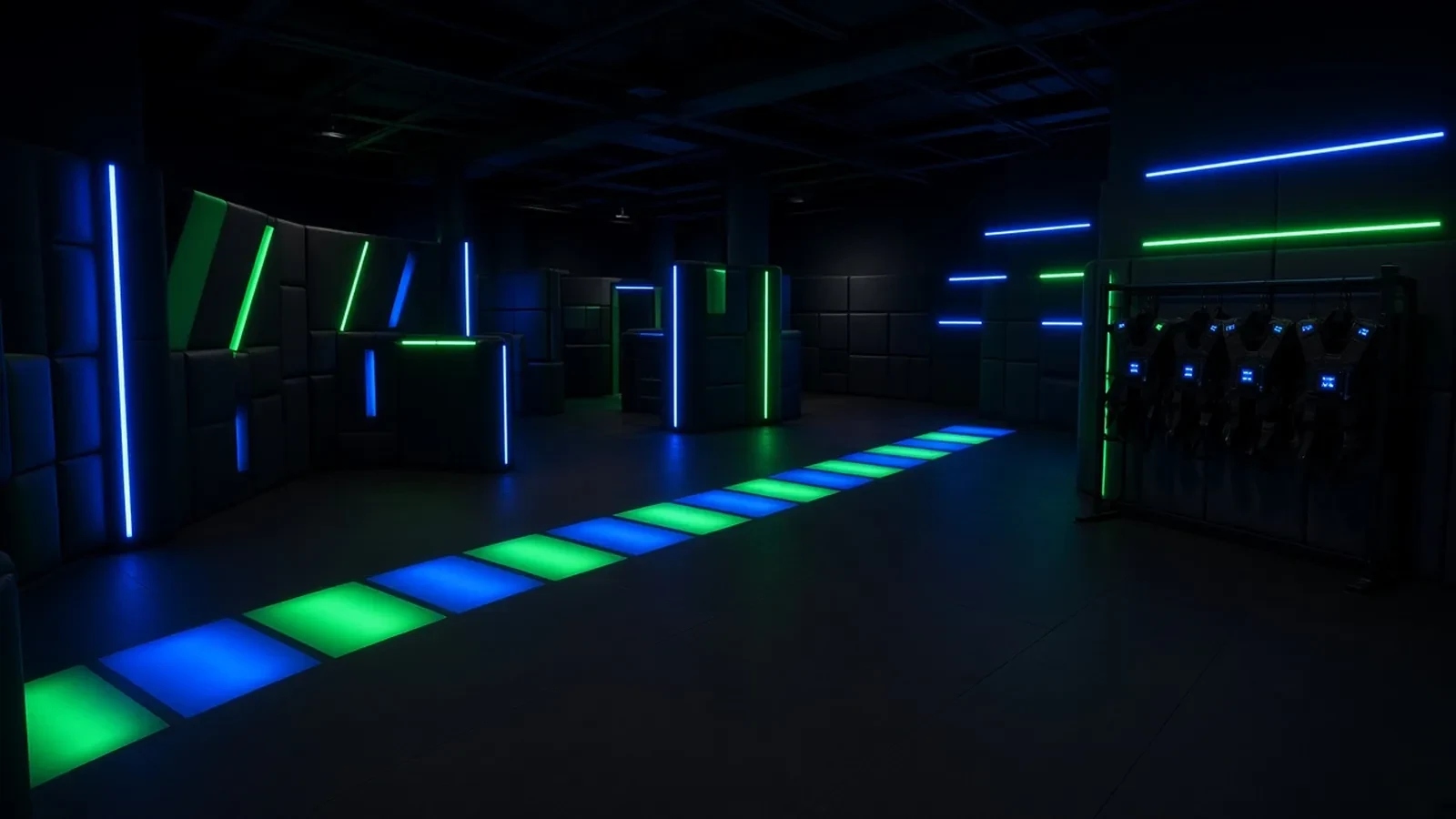 Laser Tag Party RSVP Website: Arena Slots, Vest Sizes, and a Locked Session