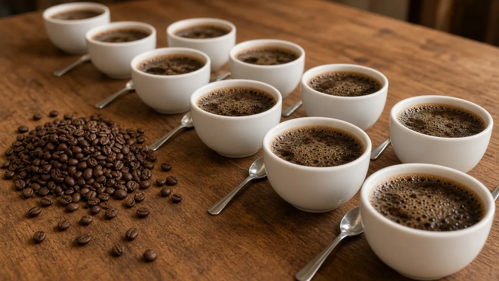 Coffee Cupping RSVP Website: Sample Counts, a Seat Cap, and a Cup Line