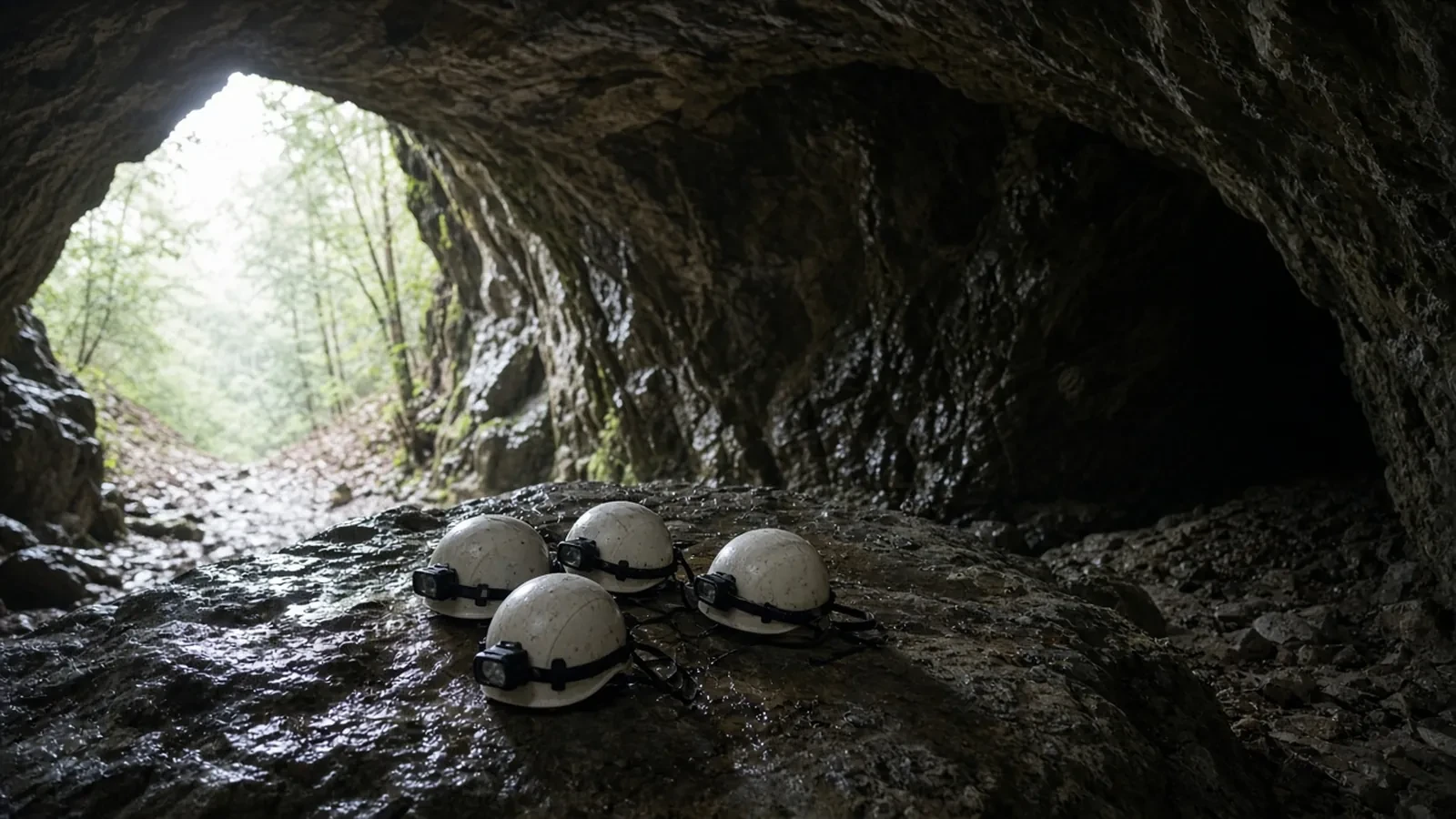Cave Tour Outing RSVP Website: Helmet Counts, a Group Cap, and a Stair Line