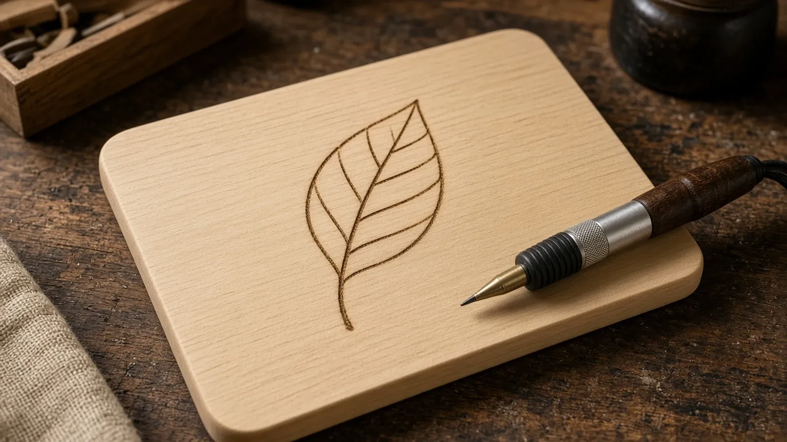 Pyrography Workshop RSVP Website: Blank Counts, a Station Cap, and a Tip Line