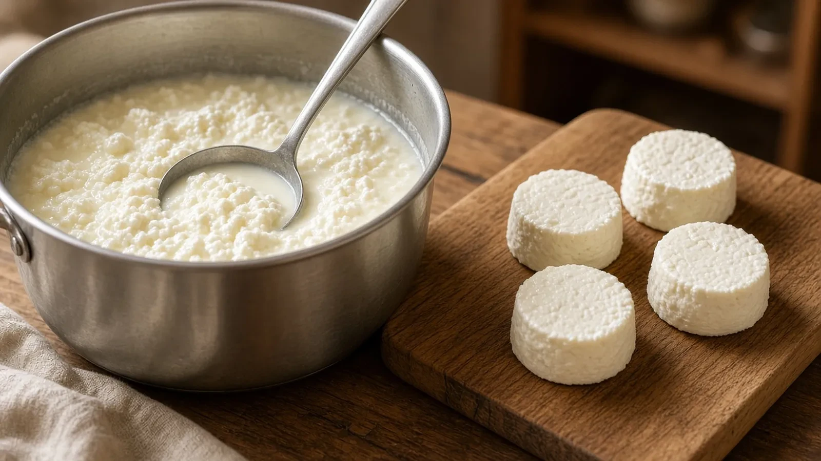 Cheese Making Workshop RSVP Website: Milk Counts, a Vat Cap, and a Set Line