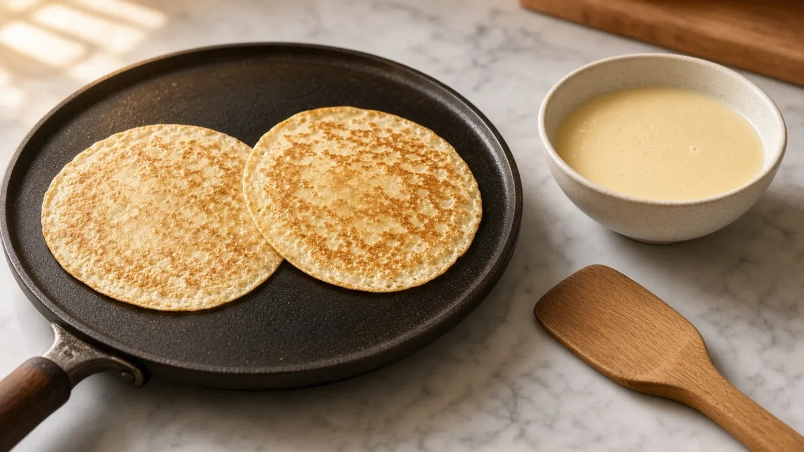 Crepe Party RSVP Website: Batter Counts, a Griddle Cap, and a Flip Line