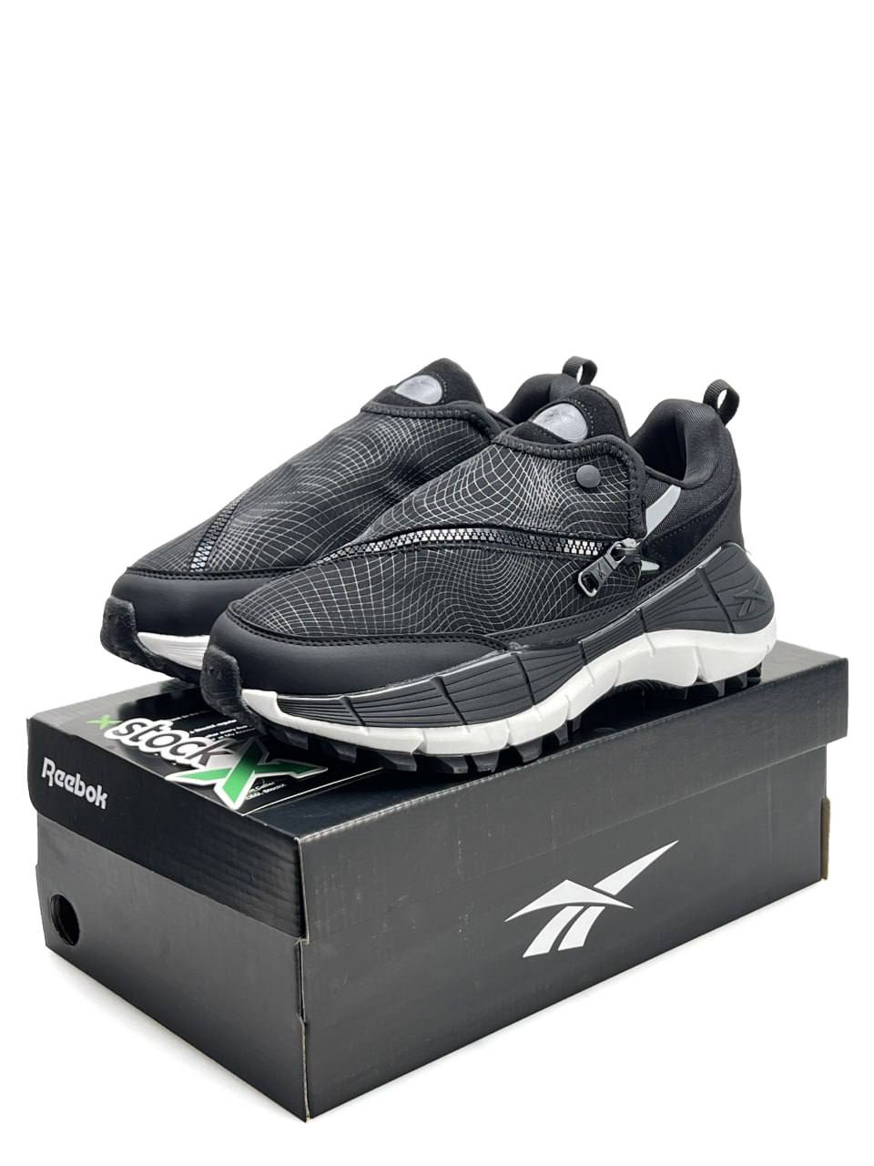 Reebok Zig Kinetica 2.5 Edge x Spyder Black White - view 3