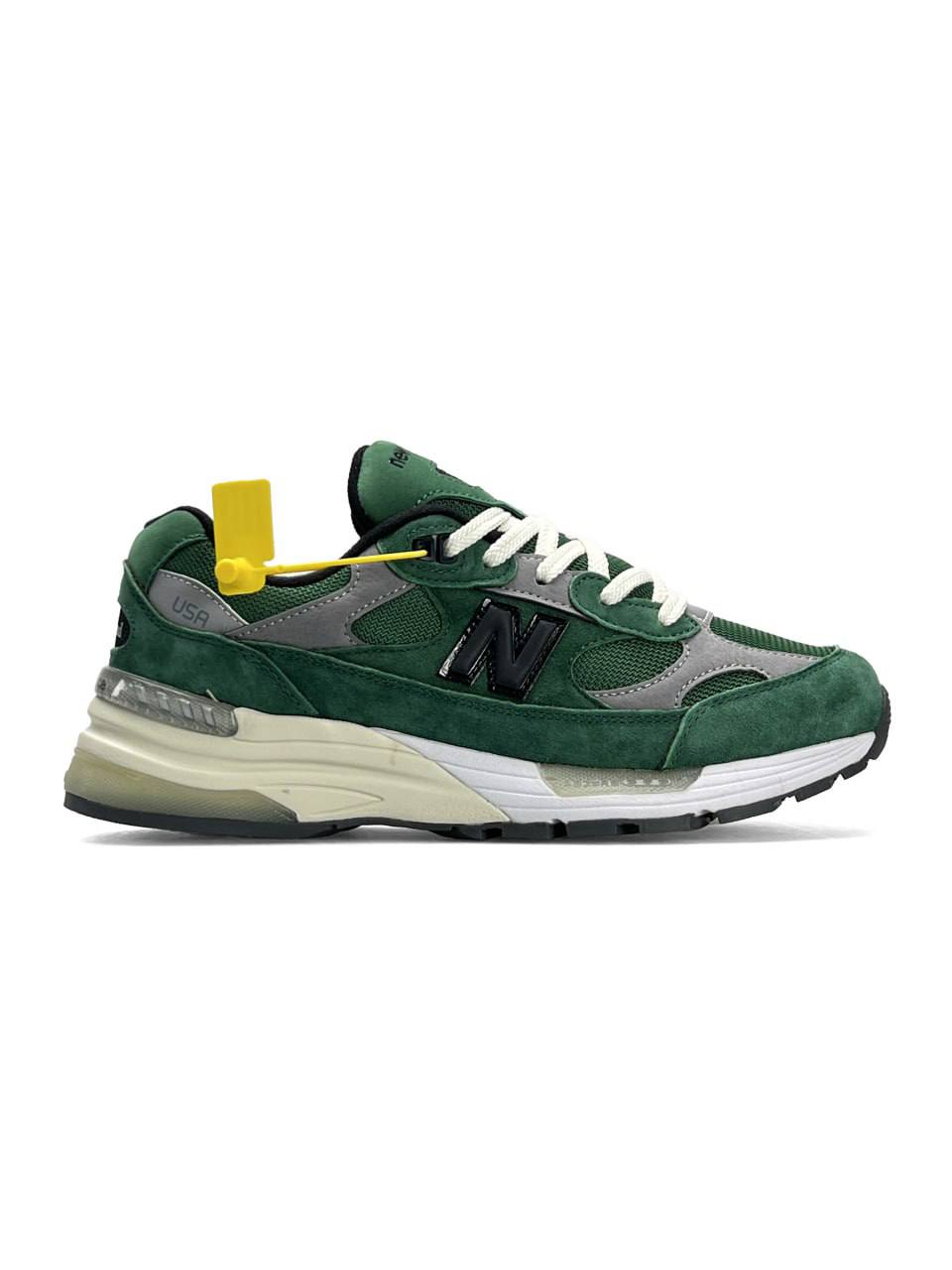 New Balance 992 Green White Grey - view 8