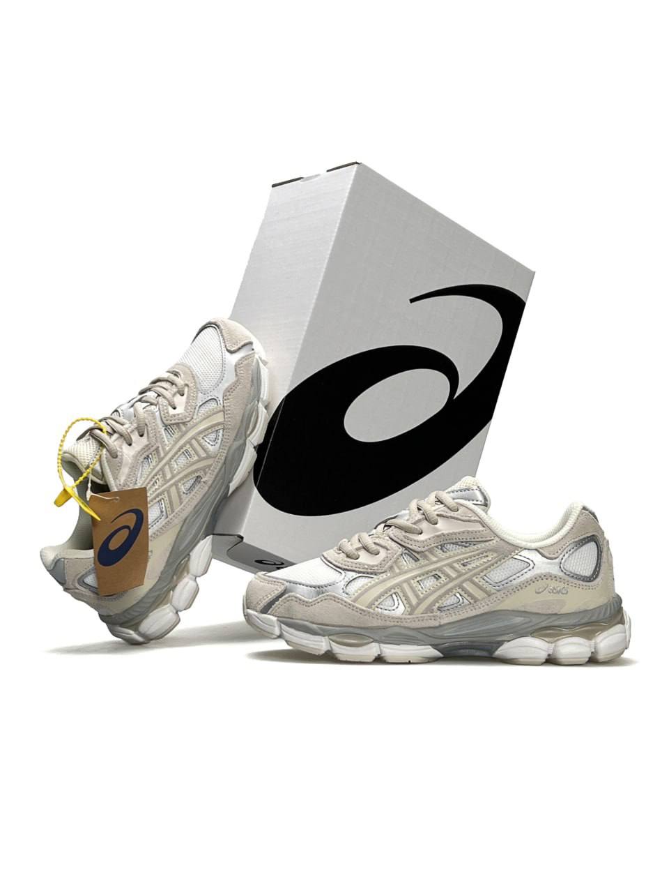 Asics Gel-NYC Beige White Silver - view 2
