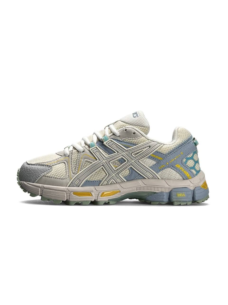 Asics Gel-Kahana 8 S Beige Blue Yellow - view 10