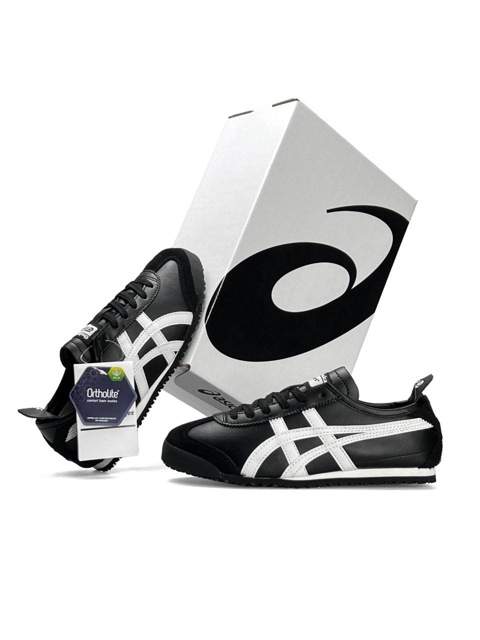 Asics Onitsuka Tiger Mexico 66 Black White - view 2