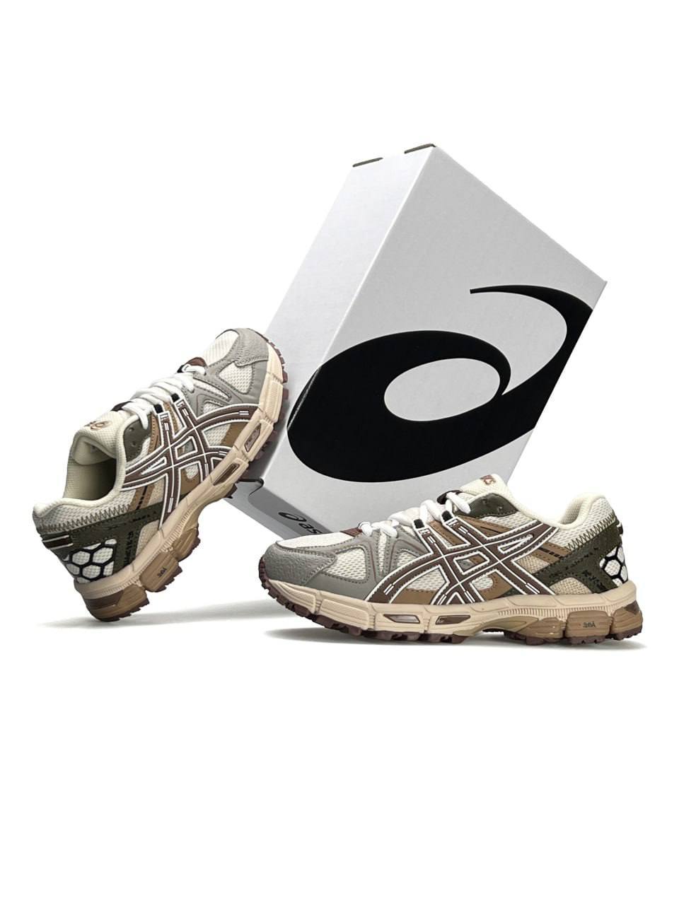 Asics Gel-Kahana 8 S Gray Brown - view 2