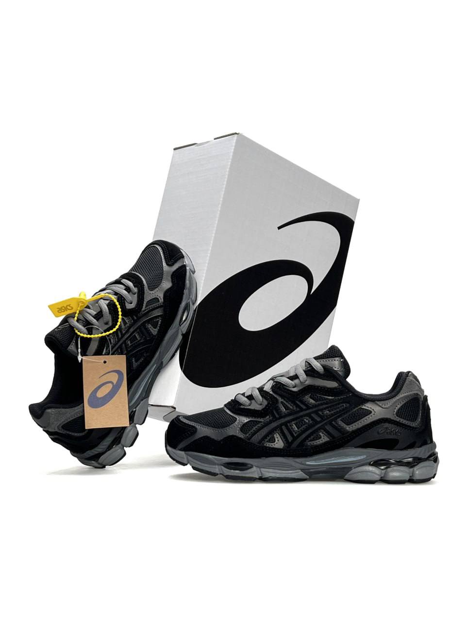 Asics Gel-NYC Black Silver Grey - view 2