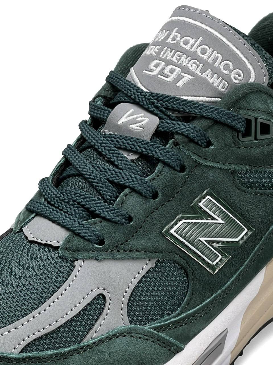 New Balance 991v2 Green Grey - view 5