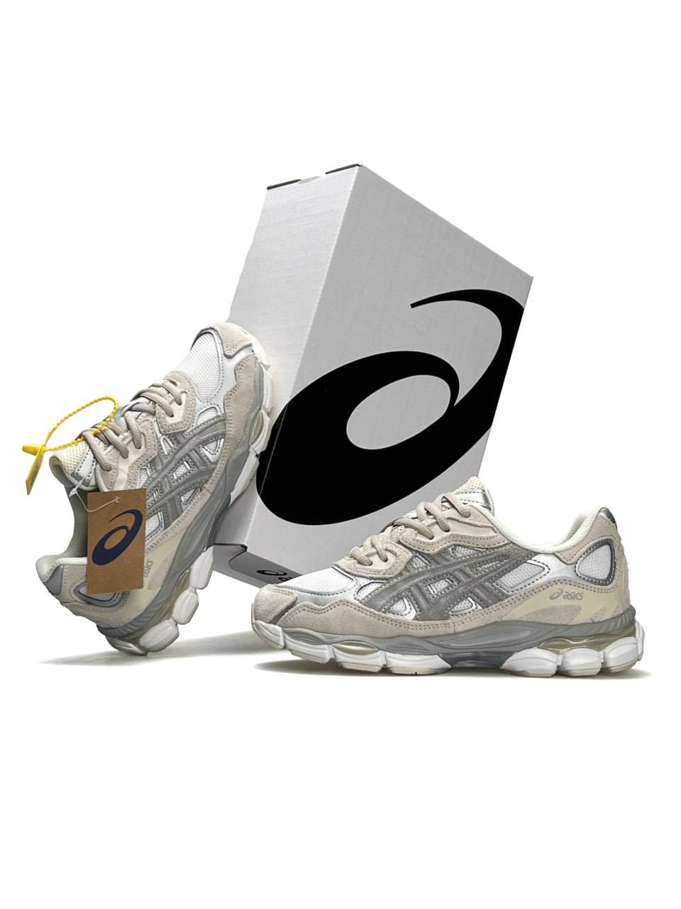 Asics Gel-NYC Grey Beige Silver - view 2