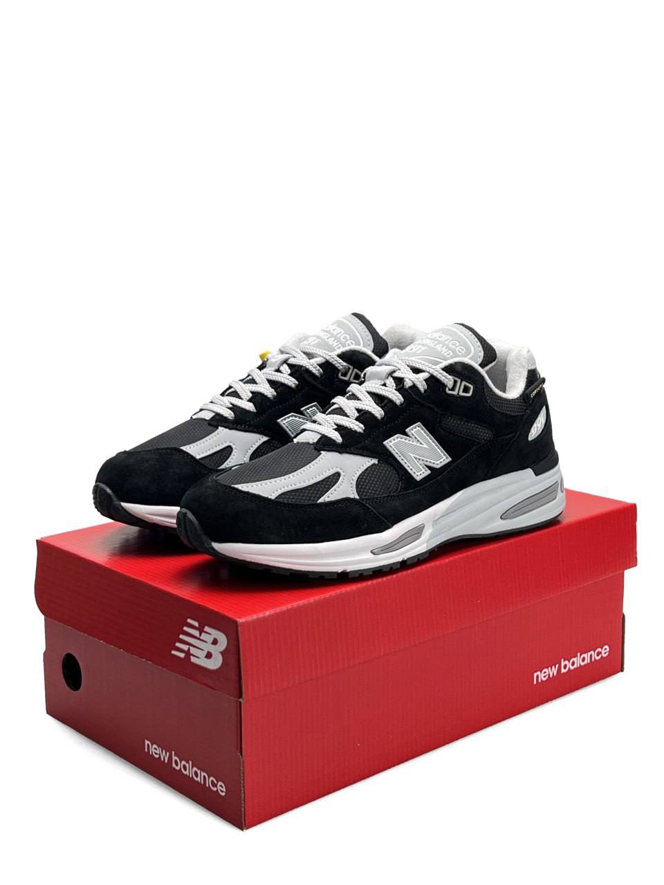 New Balance 991v2 Black White - view 3
