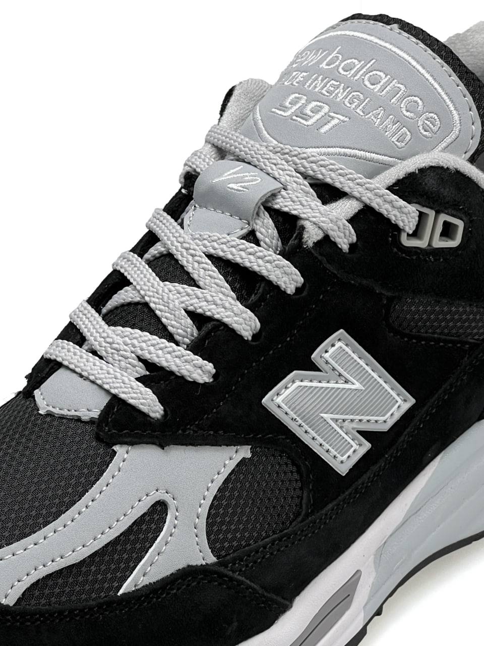 New Balance 991v2 Black White - view 4