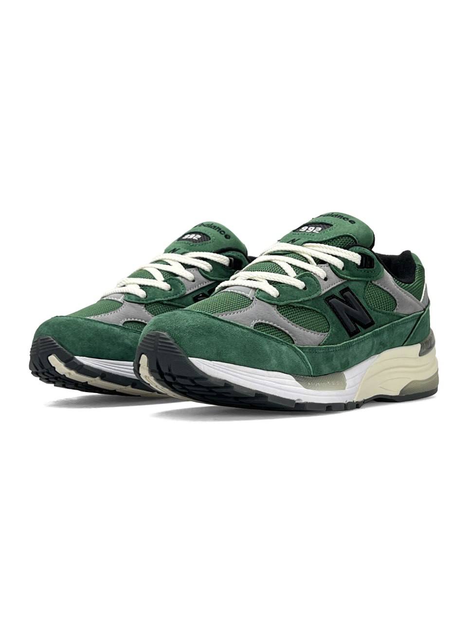 New Balance 992 Green White Grey - view 6