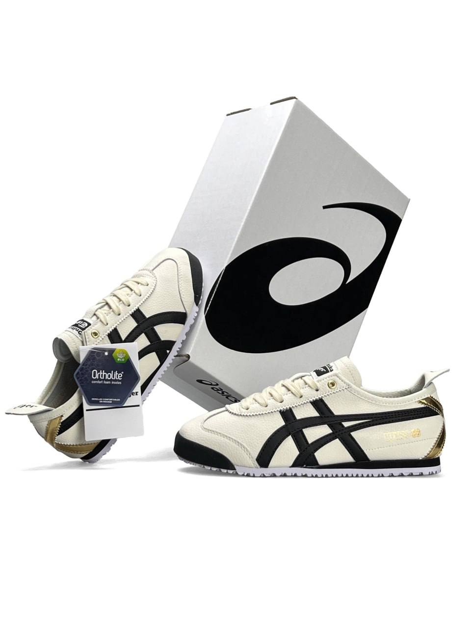 Asics Onitsuka Tiger Mexico 66 Beige Black - view 2