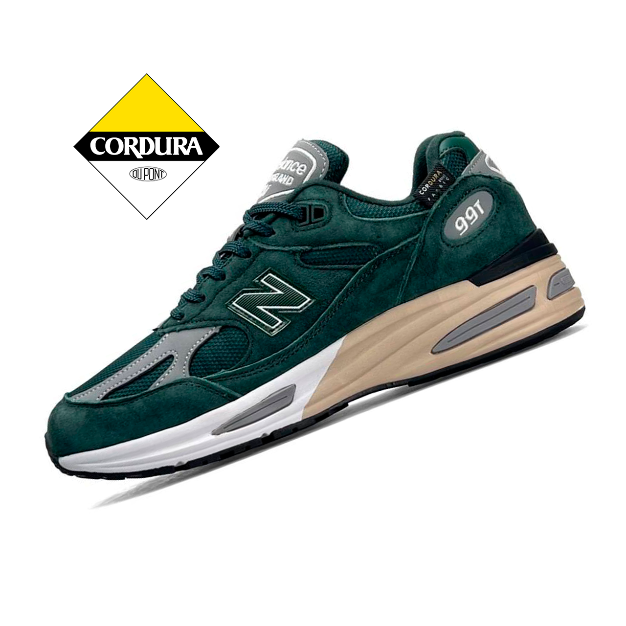 New Balance 991v2 Green Grey