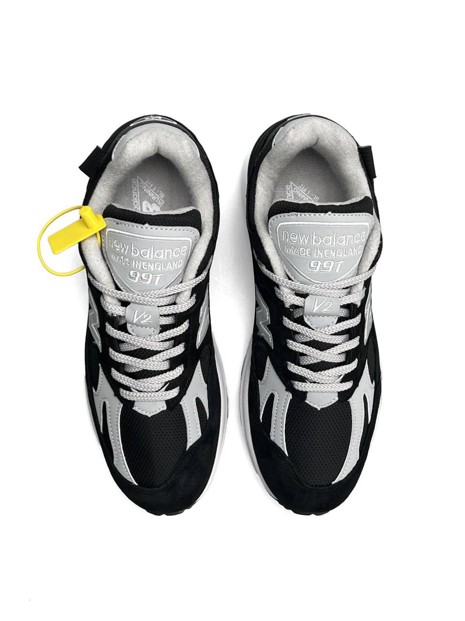 New Balance 991v2 Black White - view 5