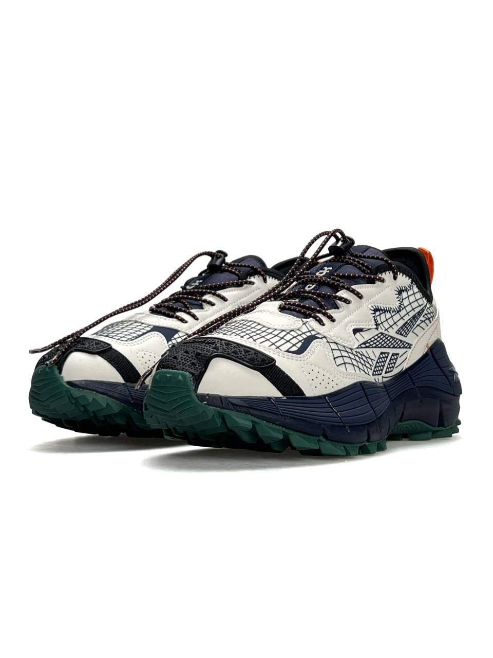 Reebok Zig Kinetica 2.5 Edge GTX Beige Navy - view 6