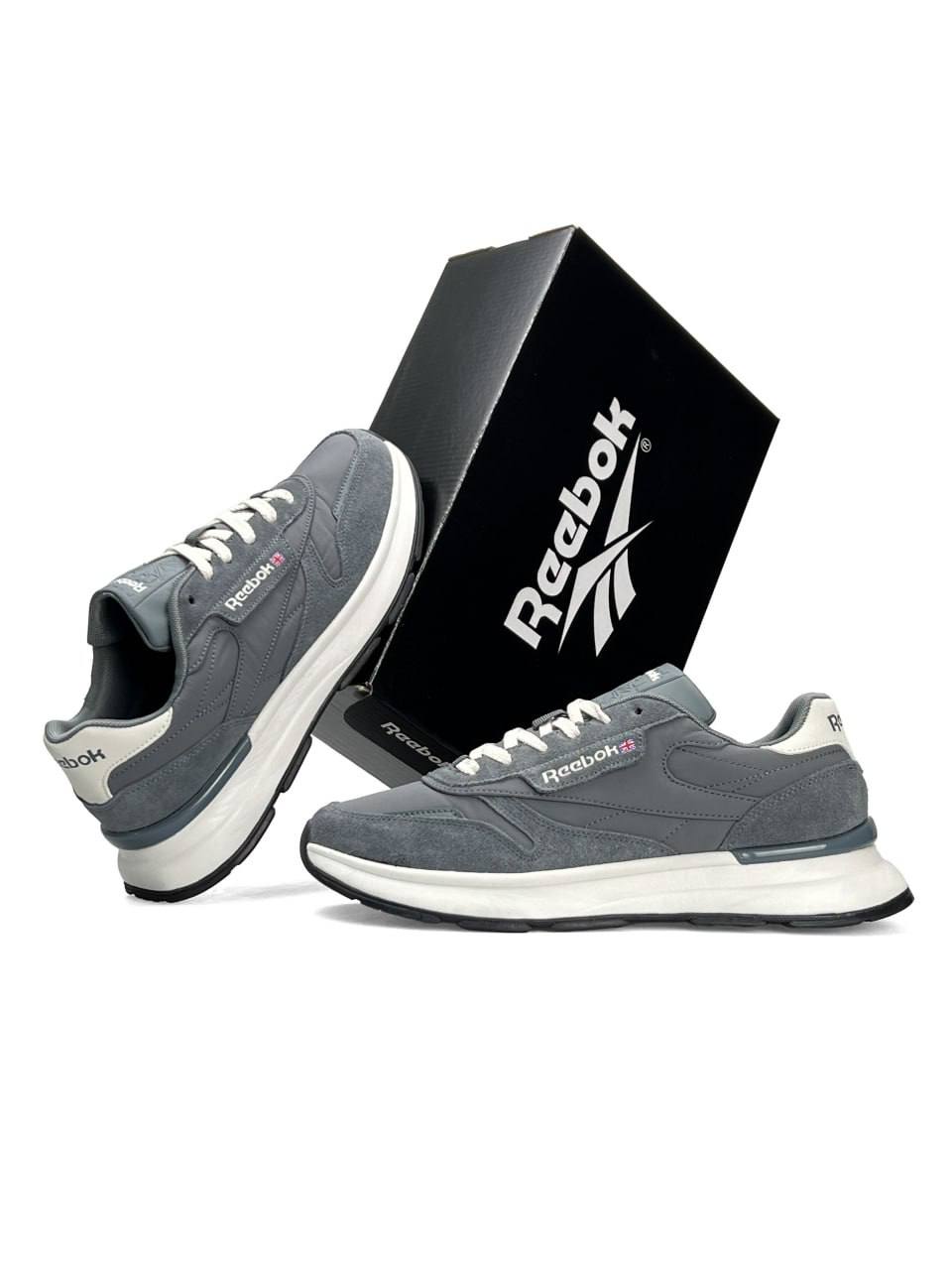 Reebok Classic Dark Grey White - view 2