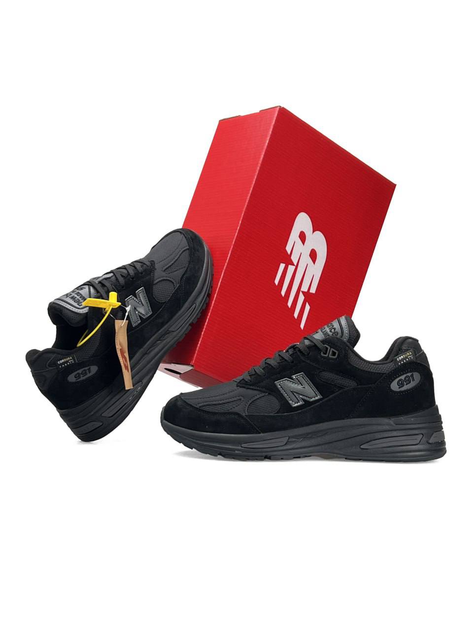 New Balance 991v2 All Black - view 2