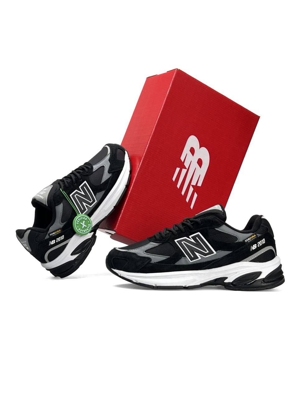 New Balance 2010 GTX Black Grey White - view 2