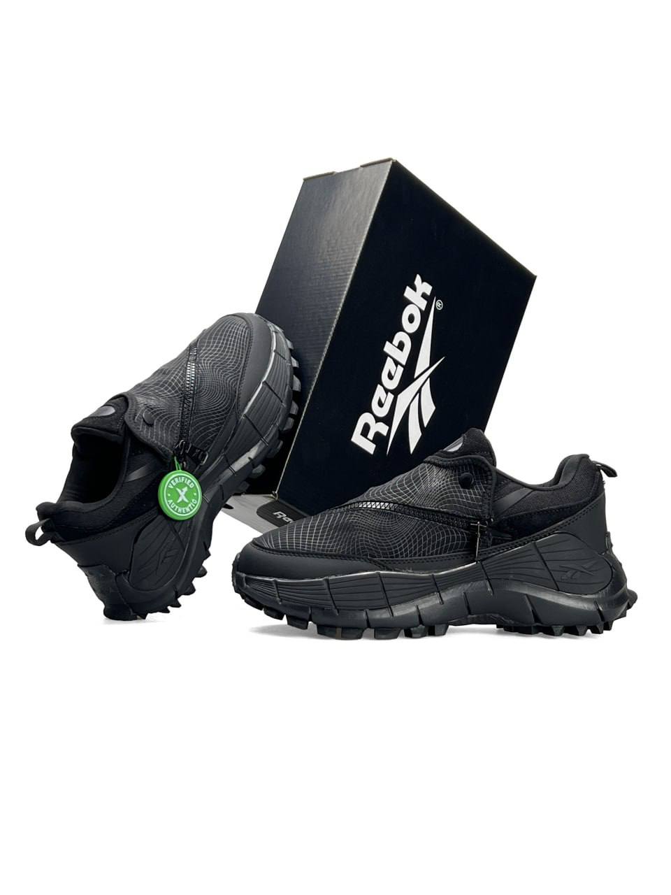 Reebok Zig Kinetica 2.5 Edge x Spyder All Black - view 2