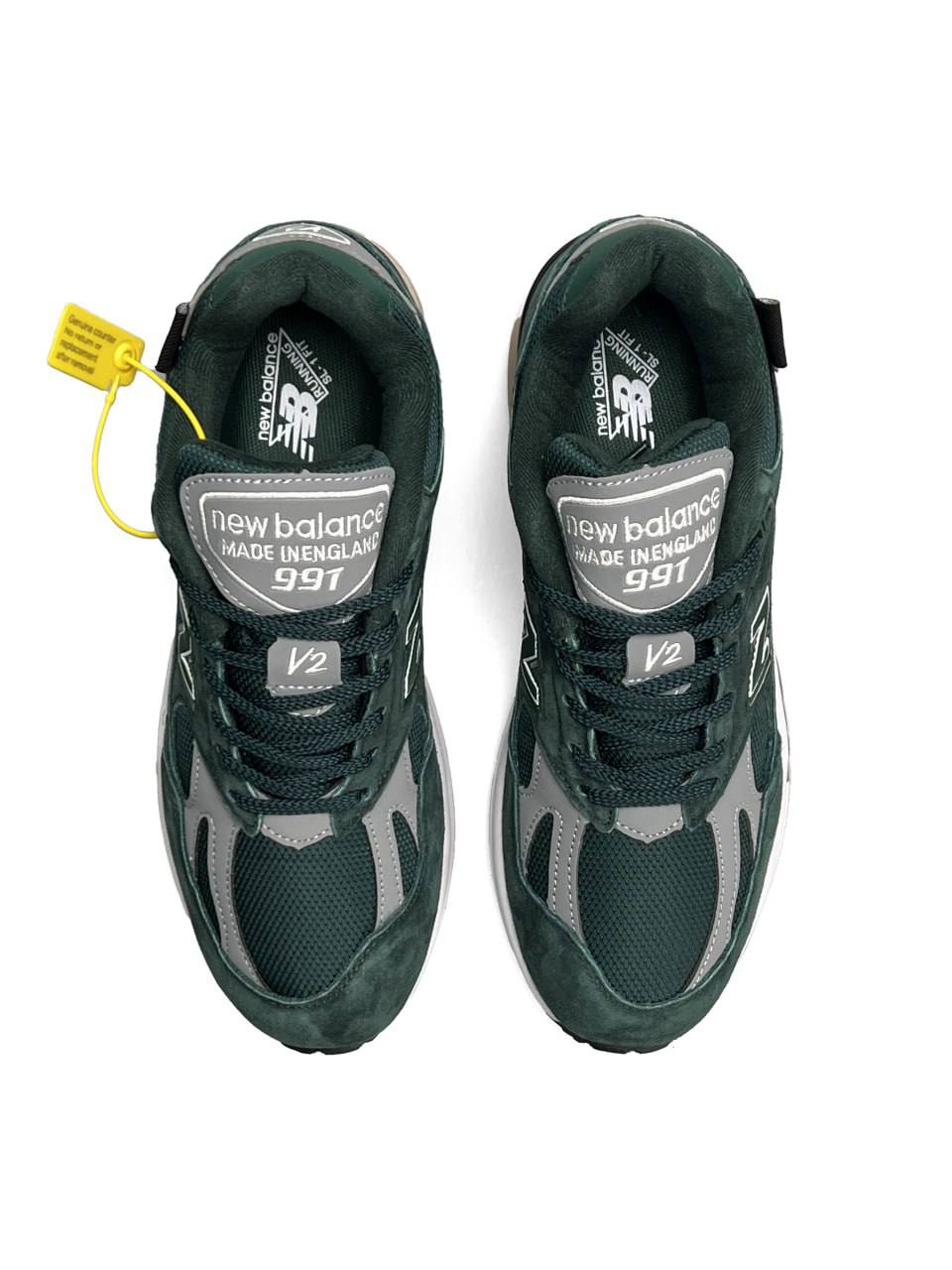 New Balance 991v2 Green Grey - view 4