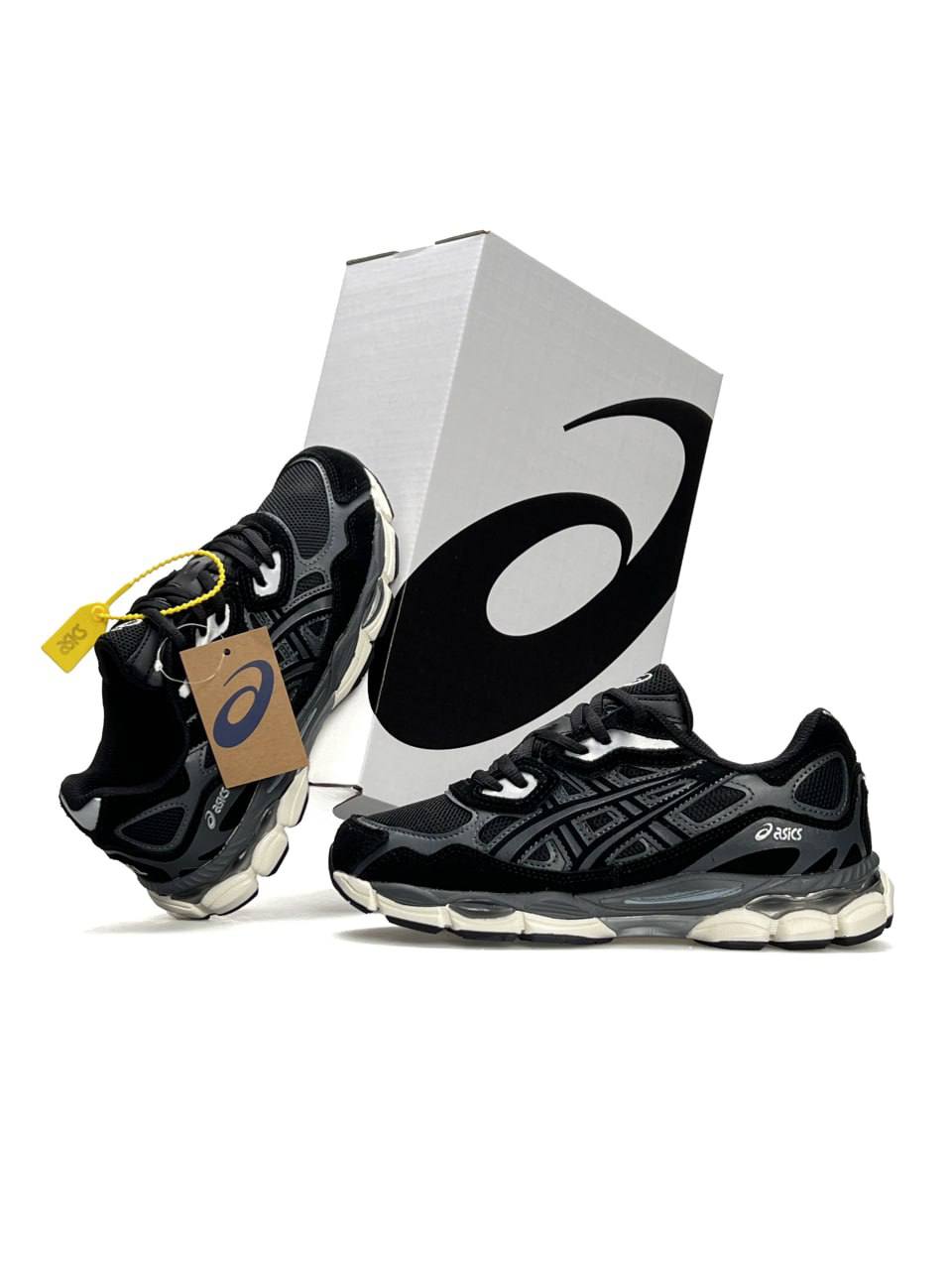 Asics Gel-NYC Black Grey Beige - view 2
