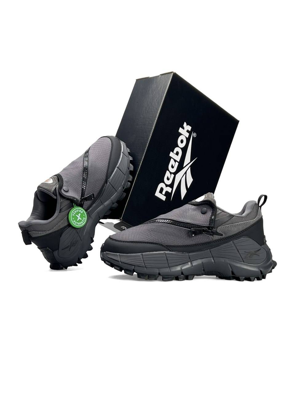 Reebok Zig Kinetica 2.5 Edge x Spyder Grey Black - view 2