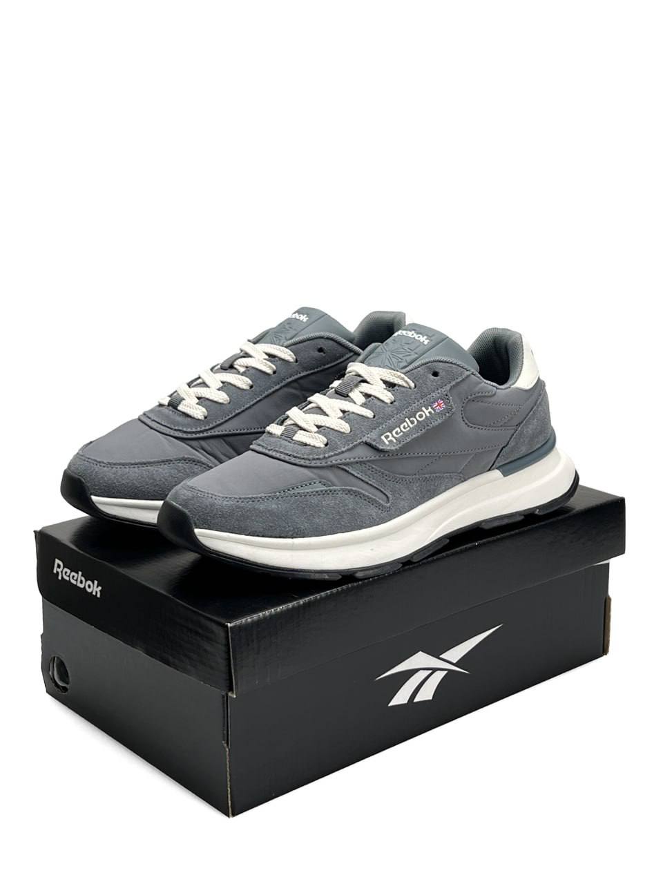 Reebok Classic Dark Grey White - view 3