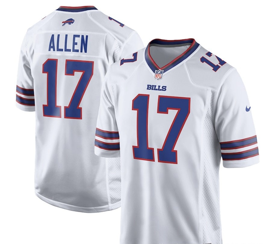 American Football Jersey Bills Allen 17